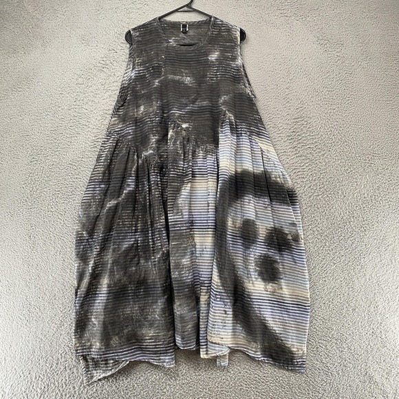 Dress To Kill Dresses & Skirts - Dress To Kill Midi Dress Womens One Size Tie Dye Stripe Trapeze Lagenlook Boho